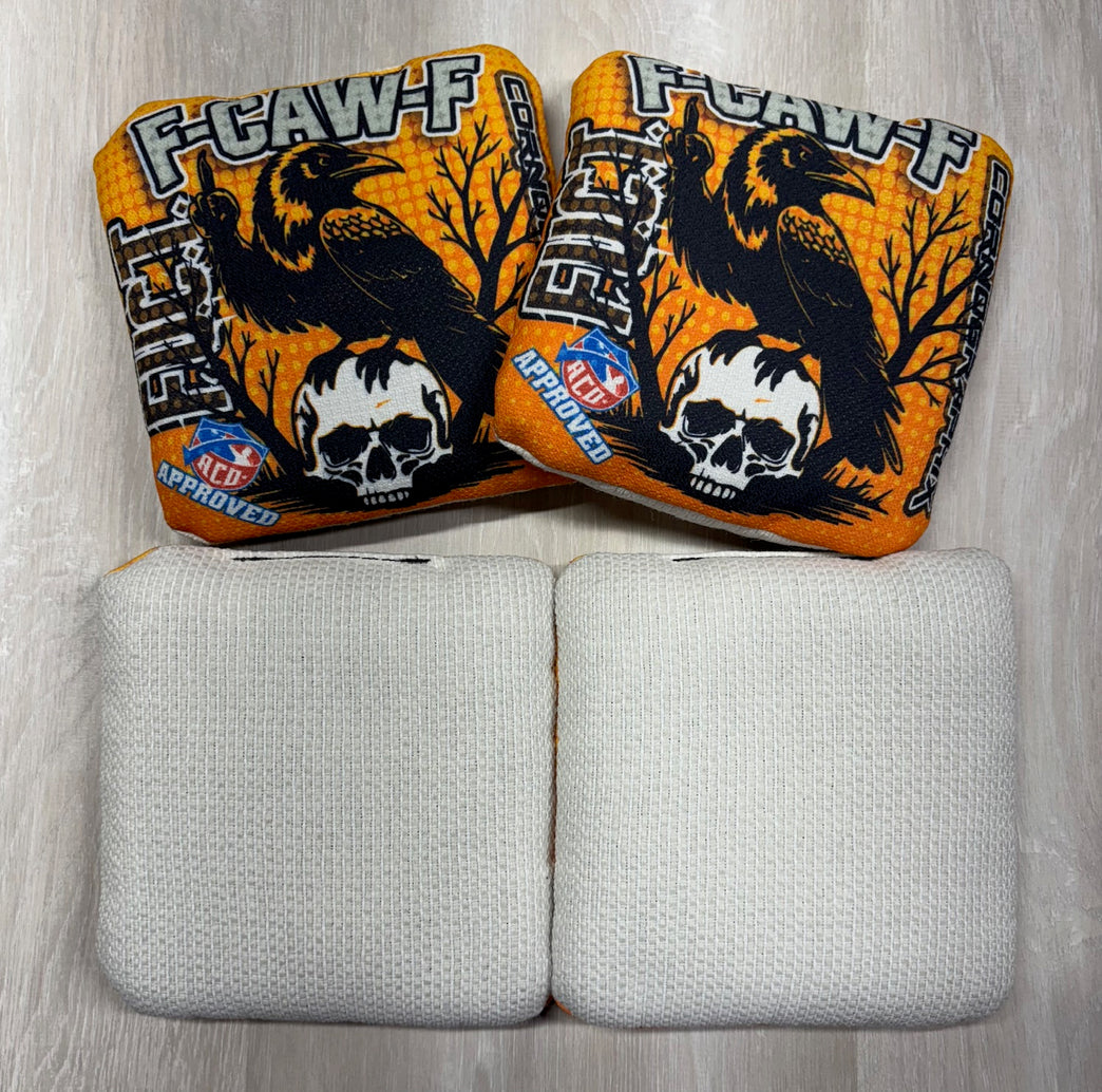 F.U.C.T. "F-CAW-F" ACO Stamped Cornhole Bags