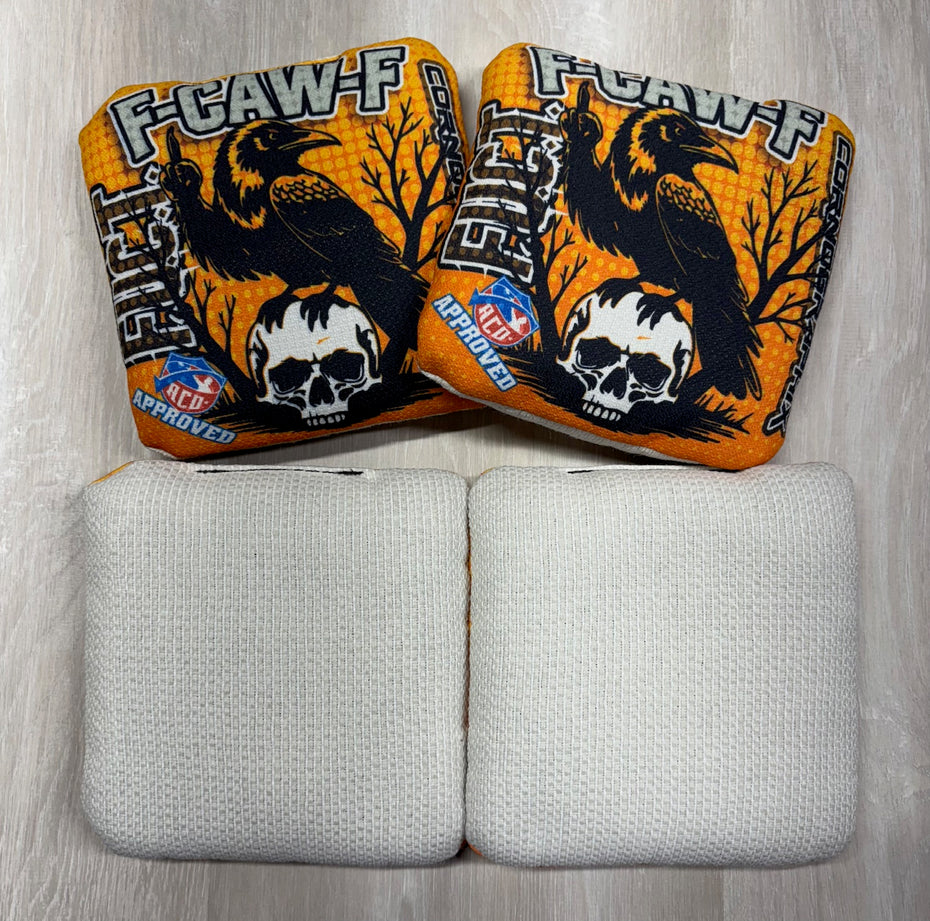 F.U.C.T. "F-CAW-F" ACO Stamped Cornhole Bags