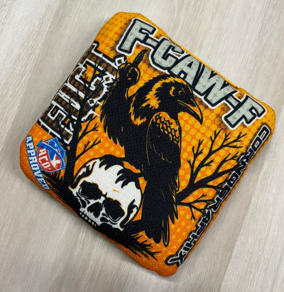 F.U.C.T. "F-CAW-F" ACO Stamped Cornhole Bags