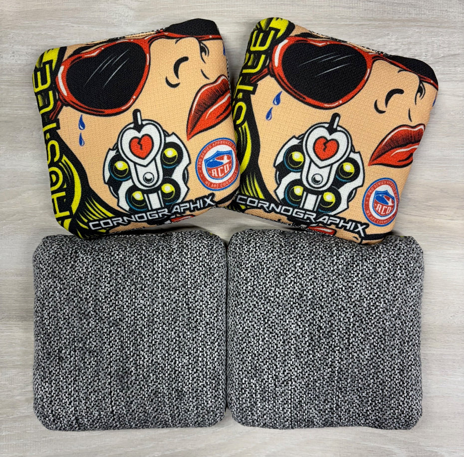 Hustle "Heartbreak" Cornhole Bags