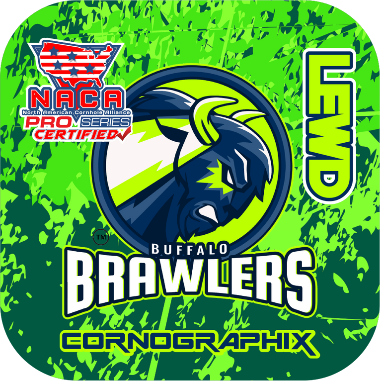 NACA Buffalo Brawlers Cornhole Bags