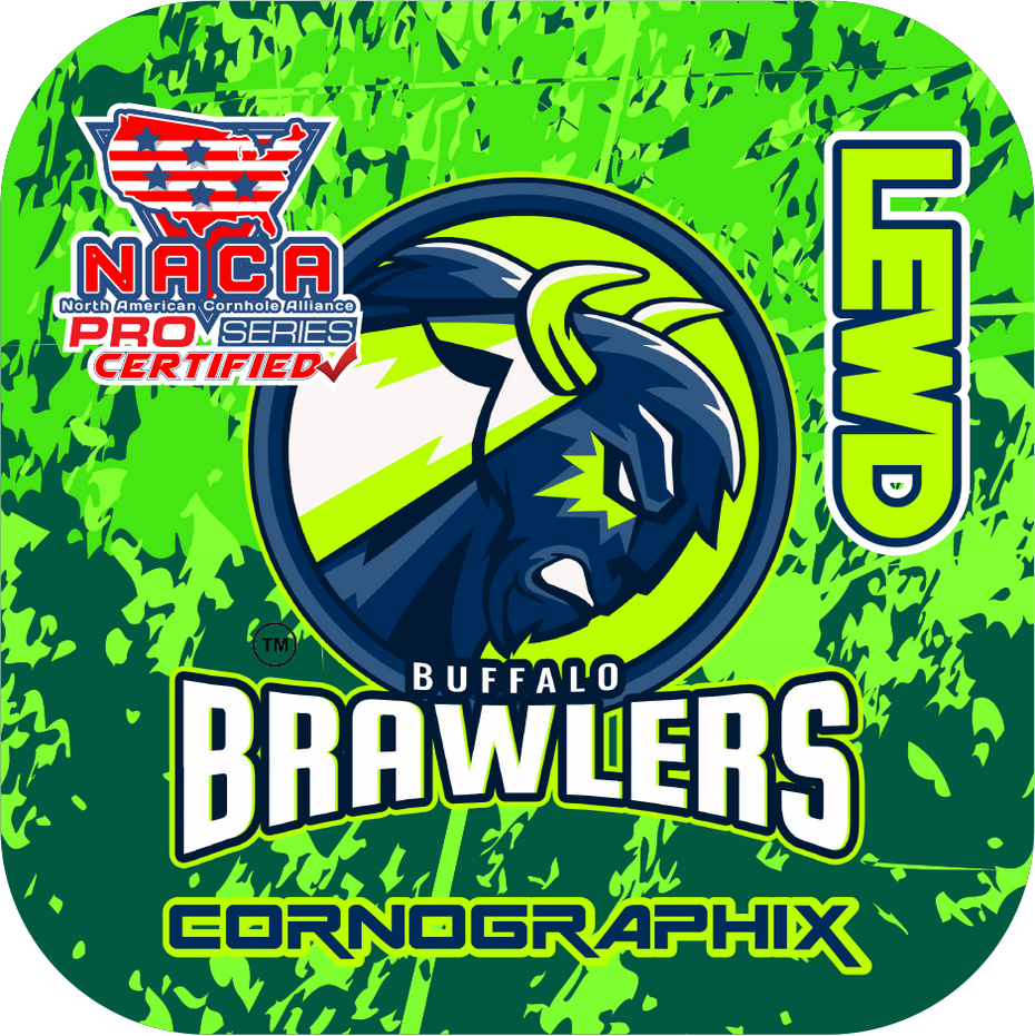 NACA Buffalo Brawlers Cornhole Bags
