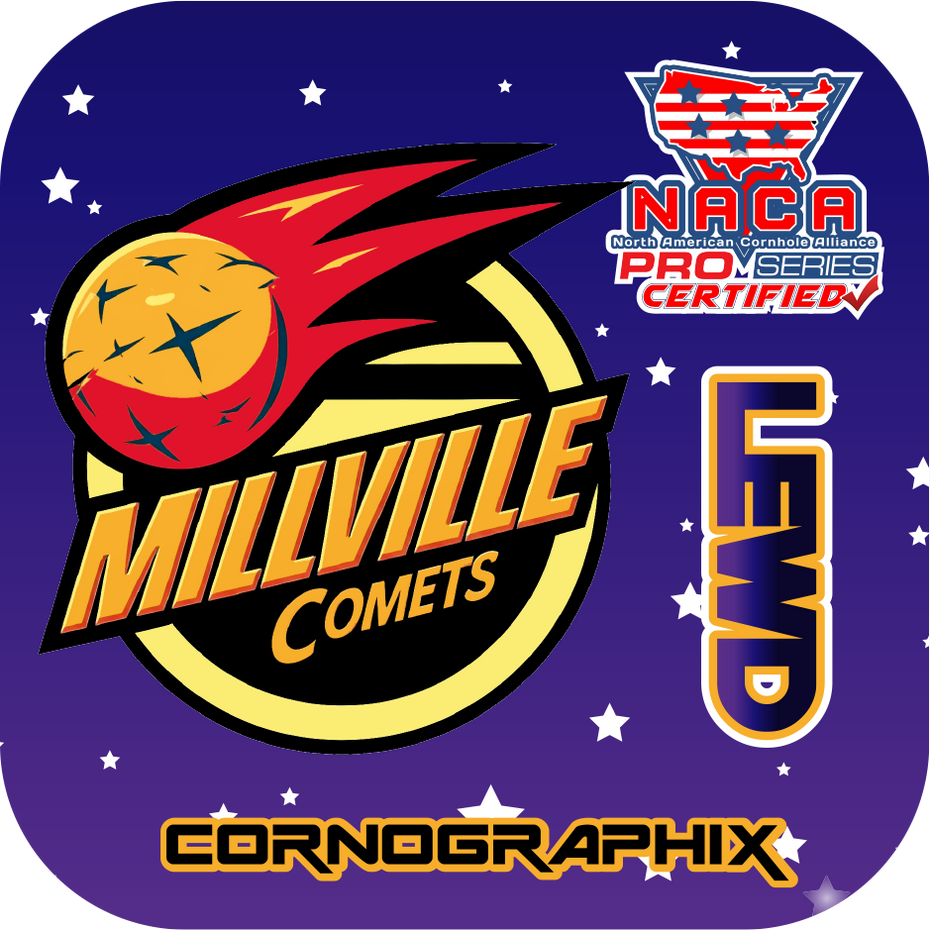 NACA Millville Comets Cornhole Bags