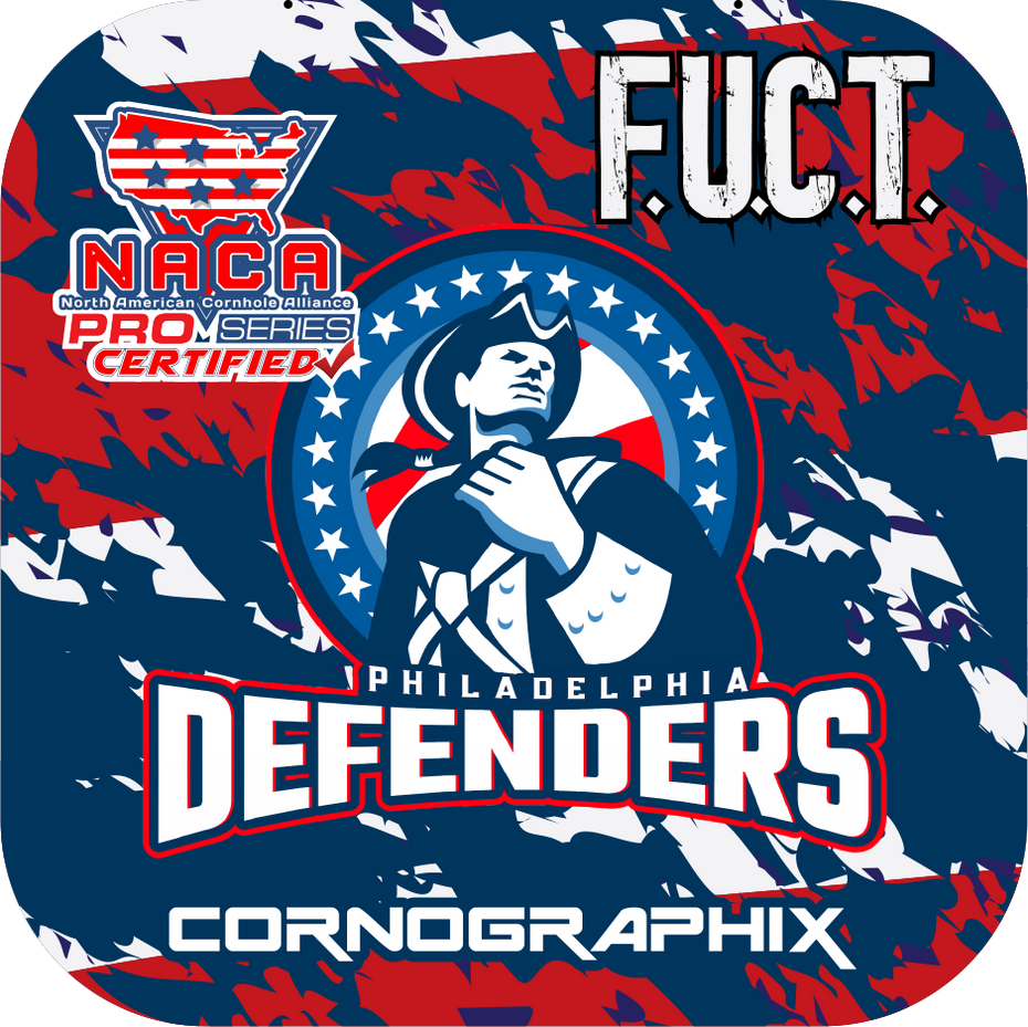 NACA Philadelphia Defenders Cornhole Bags