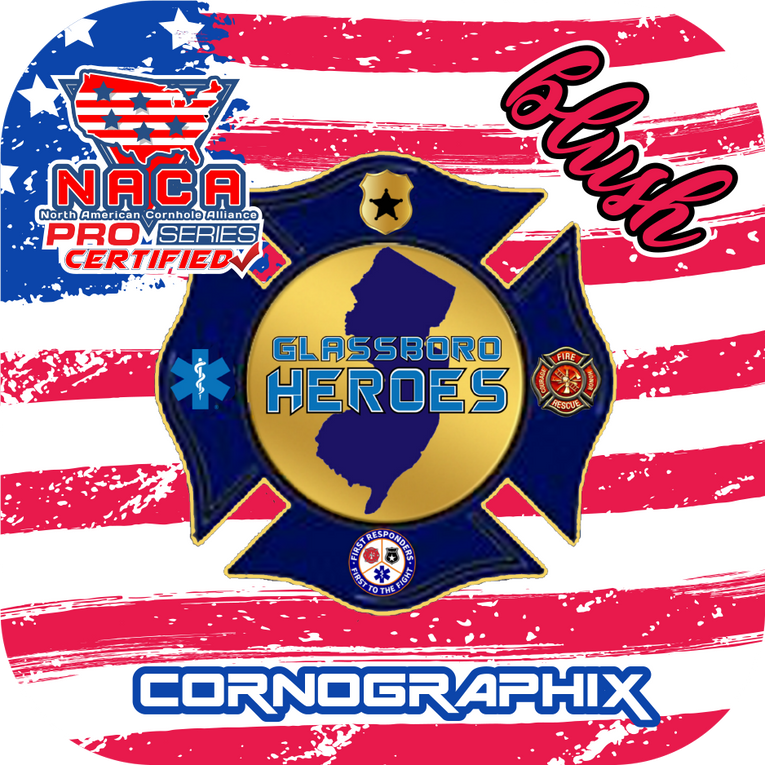 NACA Glassboro Heroes Cornhole Bags