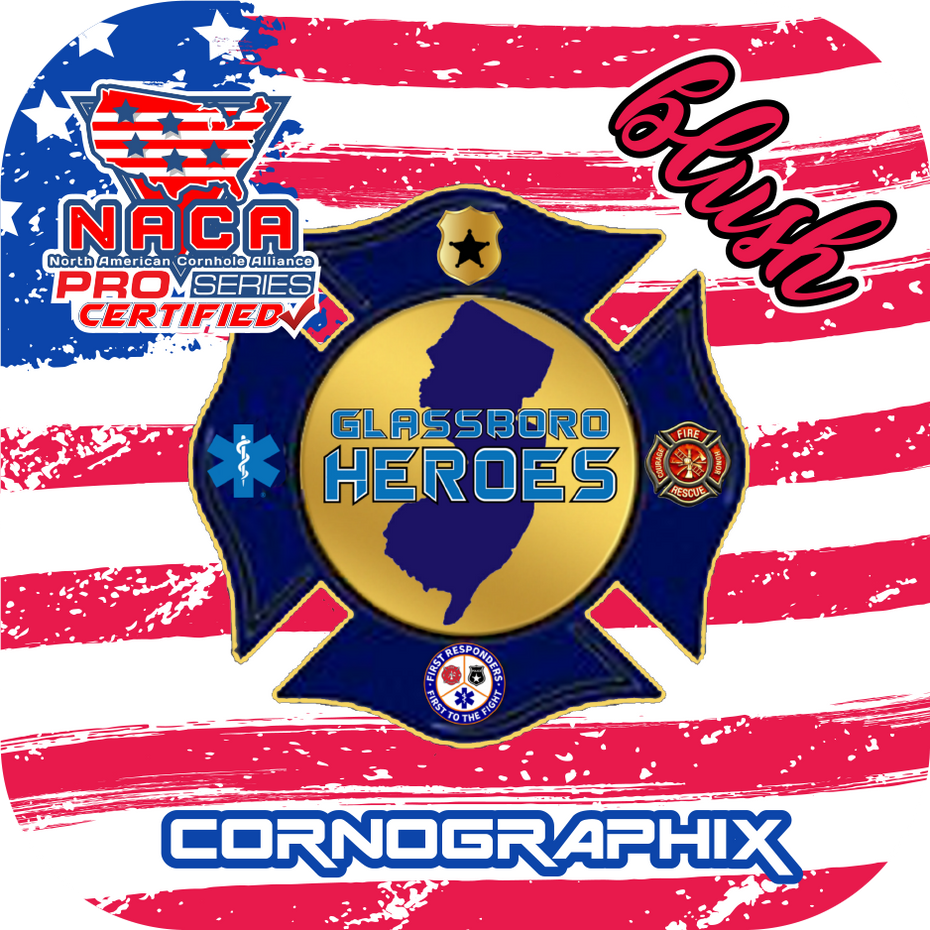 NACA Glassboro Heroes Cornhole Bags