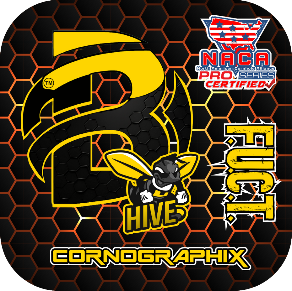 NACA Batavia Hive Cornhole Bags