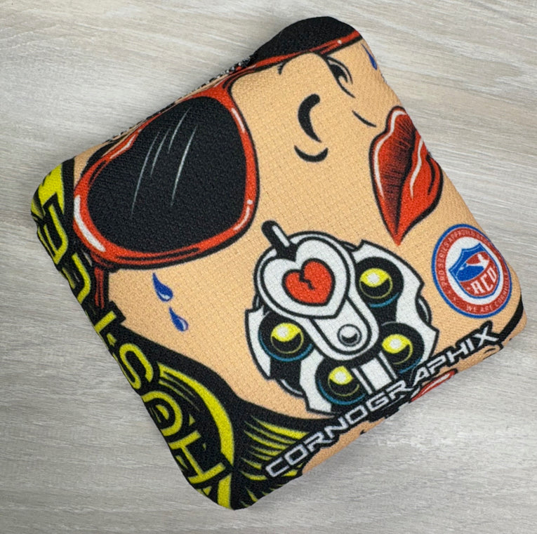 Hustle "Heartbreak" Cornhole Bags