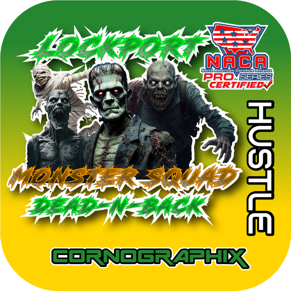 NACA Lockport Monster Squad Cornhole Bags