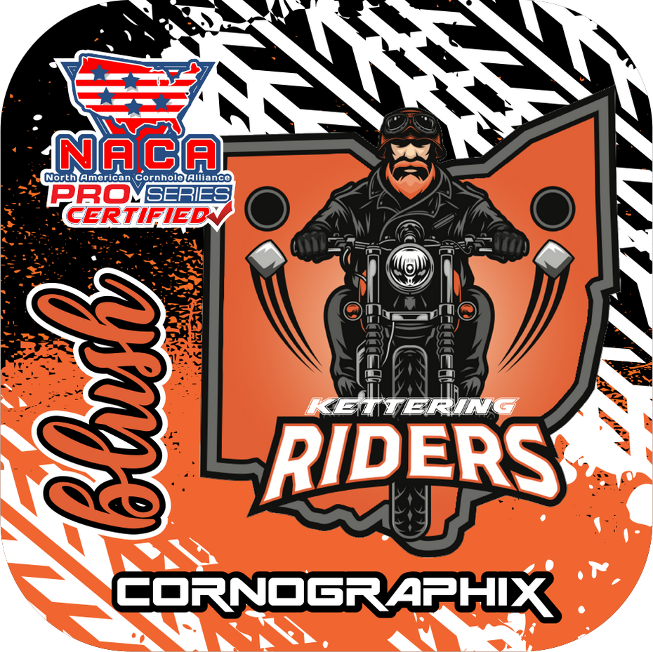 NACA Kettering Riders Cornhole Bags