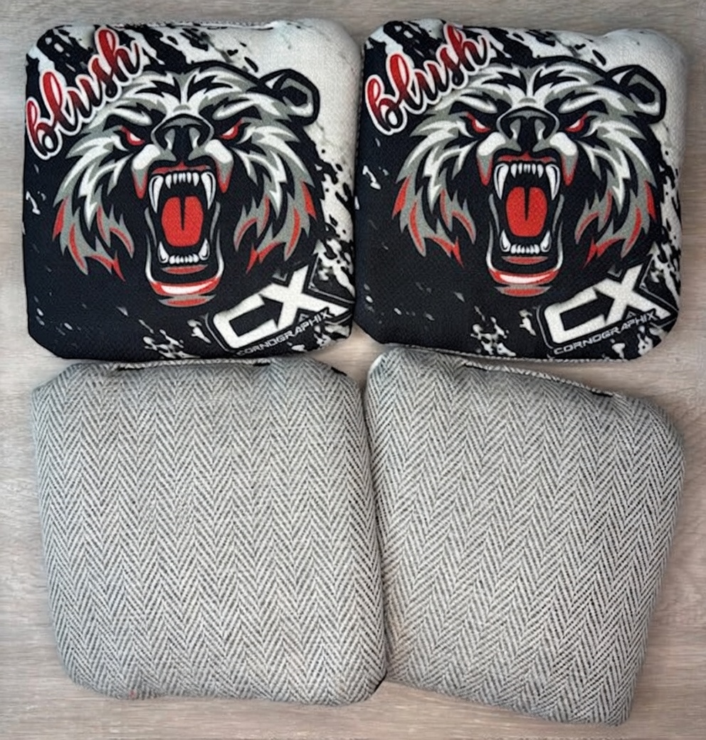 Bear cornhole bag