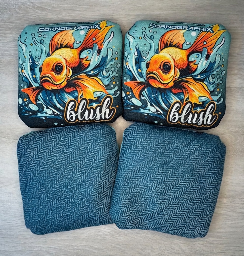 Fishy Fishy cornhole bag