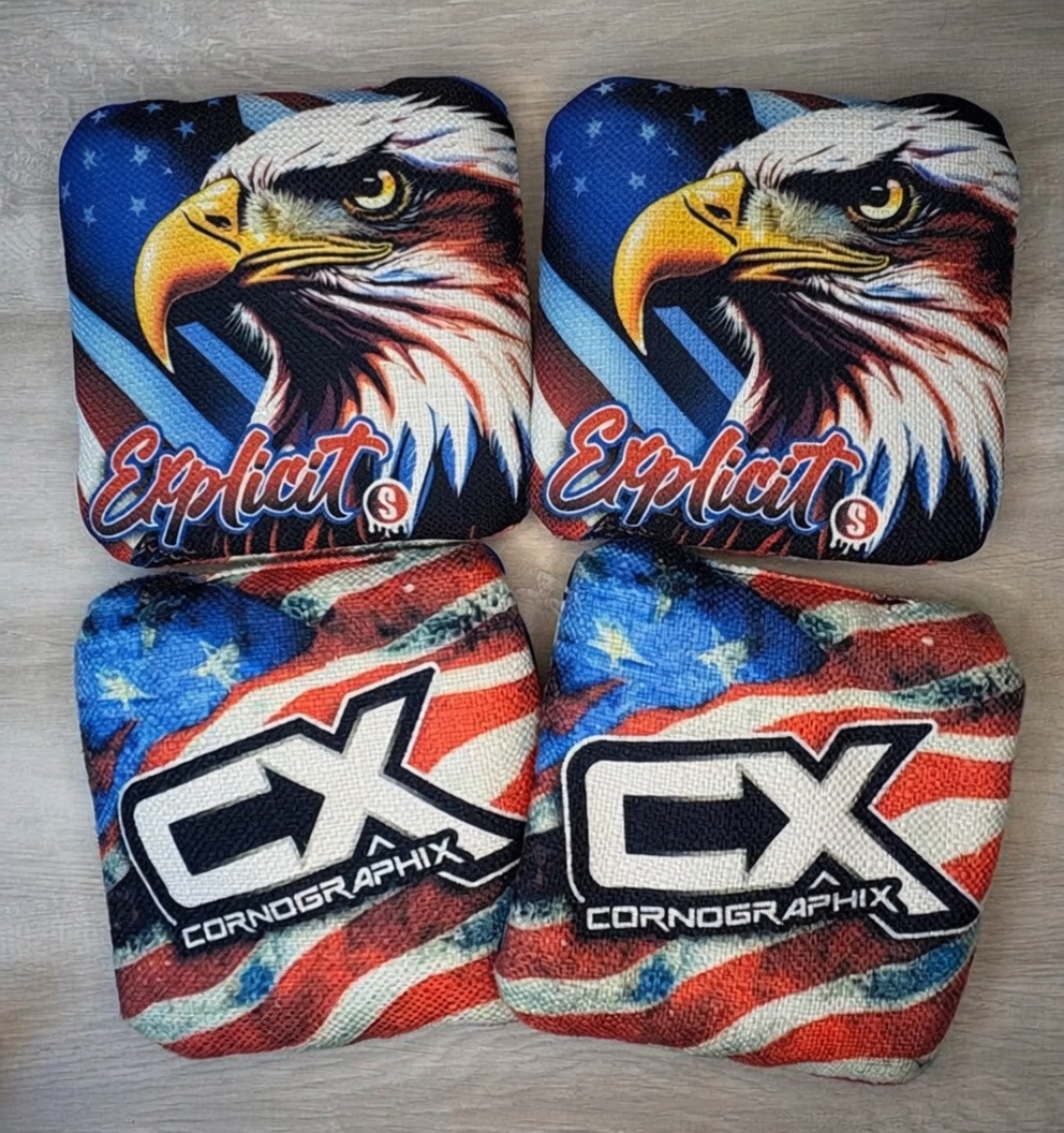Liberty cornhole bag