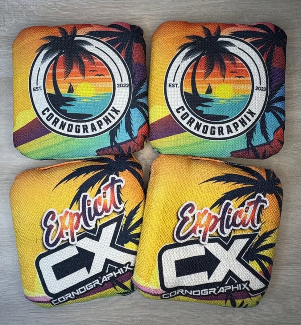 Summer Lovin' cornhole bag