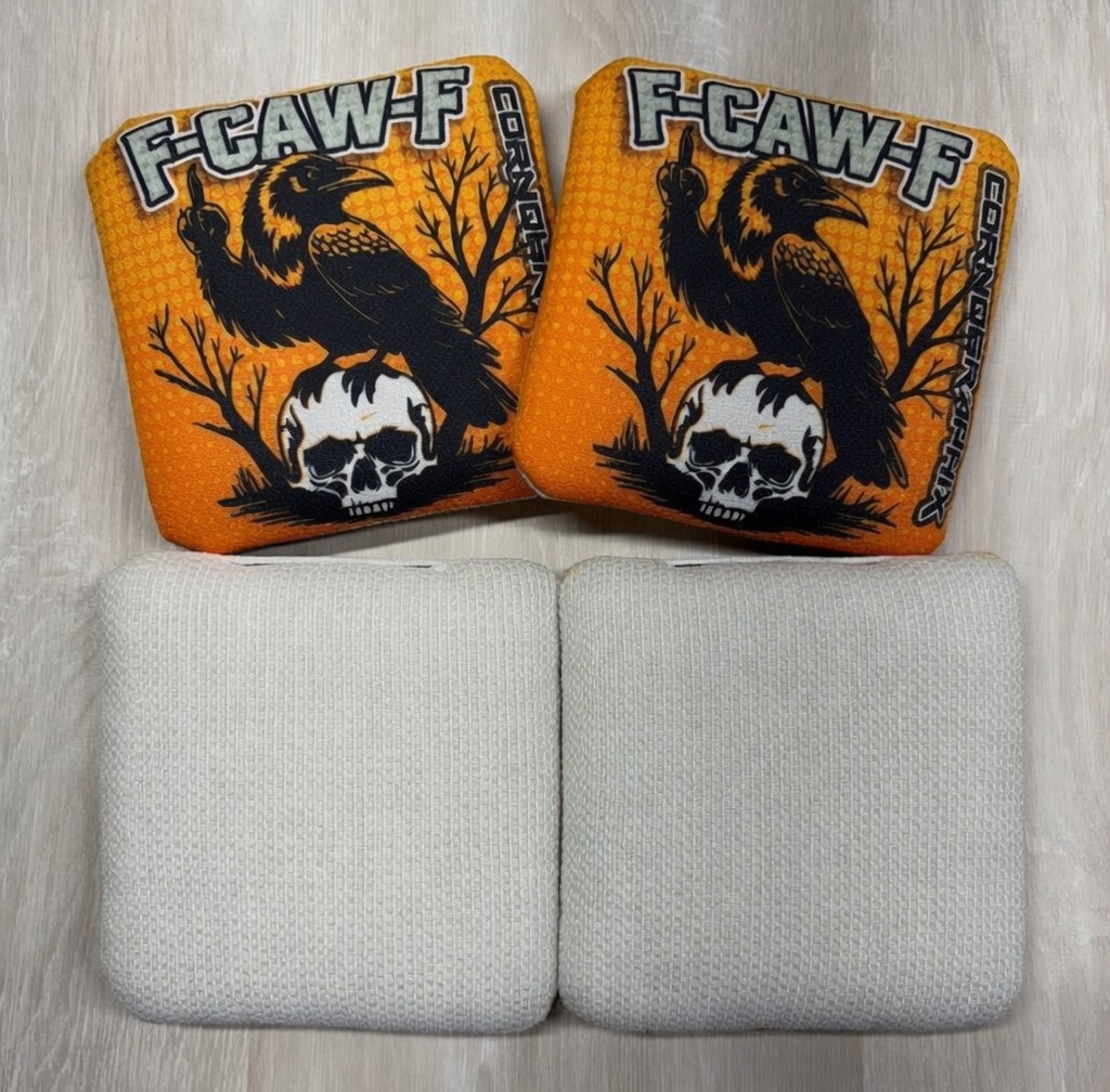 F-CAW-F cornhole bag