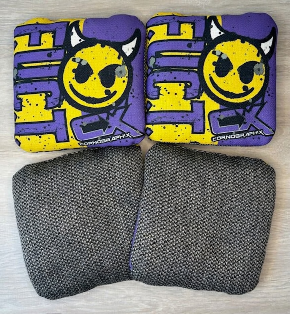 Lakers cornhole bag