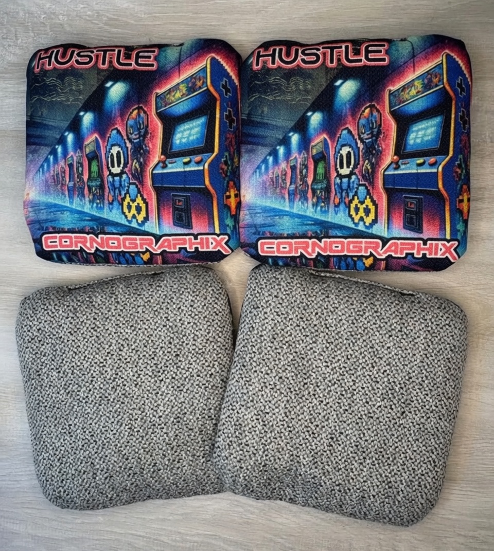 Arcade cornhole bag