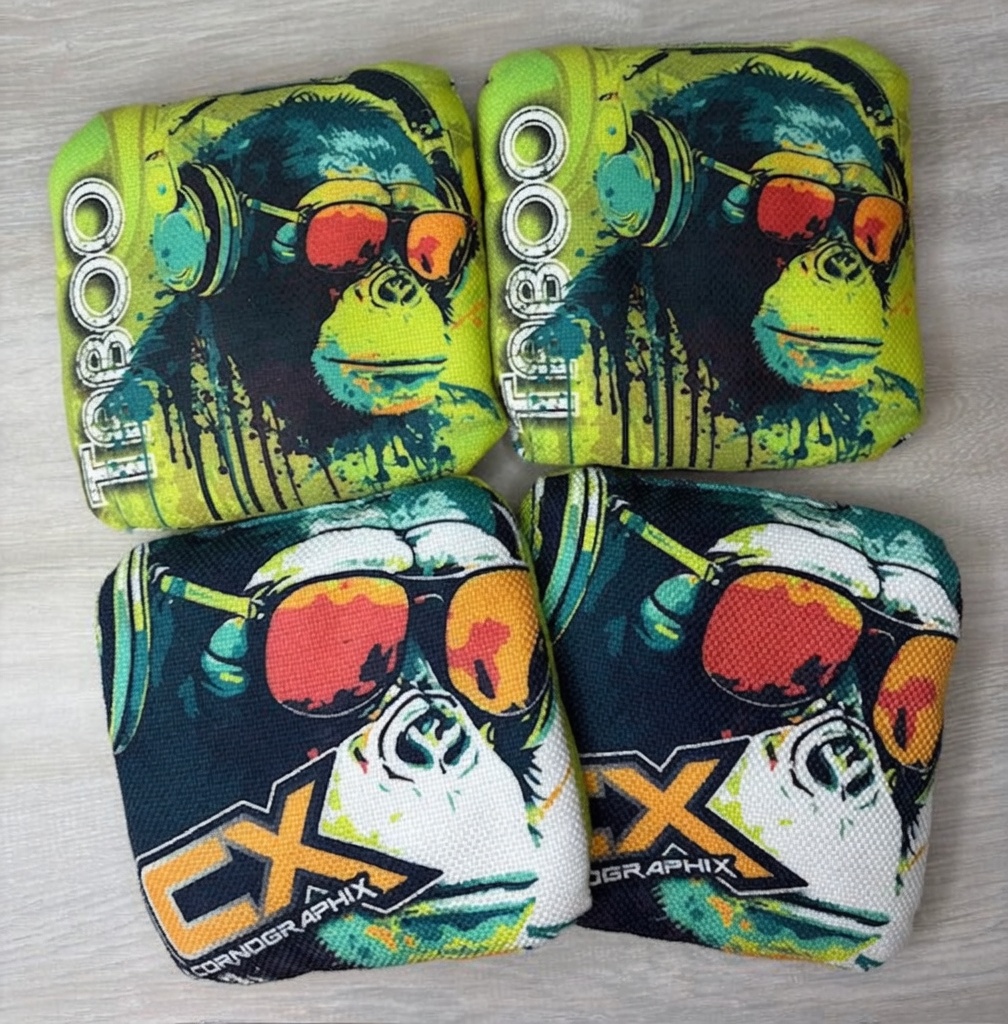 Monkey cornhole bag